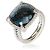 Anello Chatelaine David Yurman in argento sterling, topazio e diamante - vista 2
