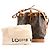 Noe LOUIS VUITTON - Borsa a tracolla Louis Vuitton Noé BB in tela rivestita monogram marrone - vista 9