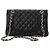 CHANEL - Borsa a mano Classique/Timeless 11.12 Chanel in pelle liscia nera Nero - vista 3