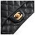 CHANEL - Borsa a tracolla Classic/Timeless Mini Square Chanel in pelle caviar nera Nero - vista 5