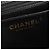 CHANEL - Borsa a tracolla Classic/Timeless Mini Square Chanel in pelle caviar nera Nero - vista 9