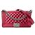 CHANEL - Borsa a tracolla Boy in pelle verniciata rosa