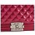 CHANEL - Borsa a tracolla Boy in pelle verniciata rosa - vista 5