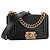 CHANEL - Borsa a tracolla Boy Mini Chanel in pelle liscia nera Nero - vista 2