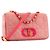 Autre Marque DIOR - Borsa a tracolla Dior Caro medium in denim rosa - vista 2
