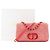 Autre Marque DIOR - Borsa a tracolla Dior Caro medium in denim rosa - vista 8