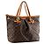 LOUIS VUITTON - Palermo Louis Vuitton Handtasche aus vintage Monogram Coated Canvas Braun - Ansicht 2