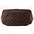 LOUIS VUITTON - Palermo Louis Vuitton Handtasche aus vintage Monogram Coated Canvas Braun - Ansicht 4