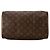 LOUIS VUITTON - Borsa a mano Louis Vuitton Speedy 30 in tela monogram coated e pelle marrone - vista 4