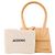 JACQUEMUS - Borsa a tracolla Le Chiquito Moyen Jacquemus in pelle liscia gialla Giallo - vista 9