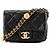 CHANEL - Borsa a tracolla Classic/Timeless mini Chanel in pelle caviar nera Nero