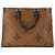 LOUIS VUITTON - Borsa tote Louis Vuitton Onthego MM in canvas monogram coated Marrone - vista 3