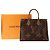 LOUIS VUITTON - Borsa tote Louis Vuitton Onthego MM in canvas monogram coated Marrone - vista 8