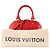 LOUIS VUITTON - Borsa a tracolla Louis Vuitton Alma BB in pelle epi rossa Rosso - vista 14