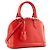 LOUIS VUITTON - Borsa a tracolla Louis Vuitton Alma BB in pelle epi rossa Rosso - vista 2