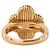 VAN CLEEF & ARPELS - Anello Vintage Alhambra Van Cleef & Arpels in oro, diamante e madreperla (T48) D'oro - vista 2