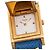 HERMÈS - Relógio Médor PM Hermès em couro grão azul e banhado a ouro - vista 2