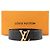 LOUIS VUITTON - Louis Vuitton Wendelgürtel aus Empreinte-Leder und glattem schwarzem Leder (T85) - Ansicht 5