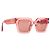 FENDI - Gafas de sol Fendi en acetato rosa