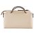 FENDI - Borsa a tracolla By The Way Medium Fendi in pelle liscia beige - vista 3