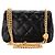 CHANEL - Borsa a tracolla Classique/Timeless Heart Crush in pelle martellata nera Nero - vista 3