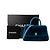 CHANEL - Bolsa de ombro Coco Handle Chanel em shearling chevron e couro azul - vista 9