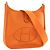 HERMÈS - Borsa a tracolla Evelyne 29 Hermès in pelle clémence orange H Arancione - vista 2