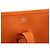 HERMÈS - Borsa a tracolla Evelyne 29 Hermès in pelle clémence orange H Arancione - vista 7