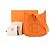 HERMÈS - Borsa a tracolla Evelyne 29 Hermès in pelle clémence orange H Arancione - vista 9