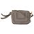 CHLOÉ - Marcie mini Chloé Schultertasche aus grauem Narbenleder