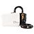 Autre Marque DIOR - Borsa a tracolla Lady Dior small Dior in pelle stropicciata nera Nero - vista 11