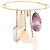 CHLOÉ - Spilla Chloé in metallo dorato e pietre multicolore