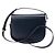 Céline CELINE - Bolsa de ombro Clea Triomphe Celine em couro liso azul marinho - vista 3