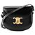 Céline CELINE - Borsa a tracolla Clea Triomphe Celine in pelle liscia nera Nero