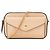 GUCCI - Borsa a tracolla Gilbert Gucci in pelle goffrata beige