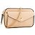 GUCCI - Borsa a tracolla Gilbert Gucci in pelle goffrata beige - vista 2