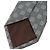LOUIS VUITTON - Cravatta in seta Louis Vuitton con motivo damier blu e marrone Grigio - vista 3
