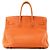 HERMÈS - Borsa a mano Hermès Birkin 35 in pelle Togo Orange Arancione - vista 3
