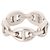 HERMÈS - Chaine d'ancre Enchaînée Ring kleines Modell Hermès aus Silber (T54) - Ansicht 3