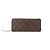 LOUIS VUITTON - Cartera Louis Vuitton Clémence en lona recubierta monogram Castaño