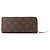 LOUIS VUITTON - Cartera Louis Vuitton Clémence en lona recubierta monogram Castaño - vista 4