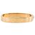 LOUIS VUITTON - Bracciale Louis Vuitton Nanogram in metallo dorato (S) D'oro
