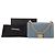 CHANEL - Borsa a tracolla Boy Chanel in pelle liscia blu grigio - vista 12