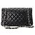 CHANEL - Borsa a tracolla Classique/Timeless 11.12 Chanel in pelle caviar nera Nero - vista 3