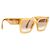 FENDI - Gafas de sol Fendi en acetato marrón claro Castaño