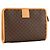 Céline CELINE - Vintage braune Macadam beschichtete Leinwand Celine Pochette - Ansicht 2