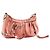 GIVENCHY - Bolso de hombro Givenchy de piel plisada rosa - vista 2