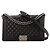 CHANEL - Borsa a tracolla Boy Large Chanel in pelle caviar nera Nero