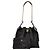CHANEL - Borsa a tracolla Chanel 25 medium in pelle martellata nera Nero