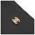 CHANEL - Borsa a tracolla Chanel 25 medium in pelle martellata nera Nero - vista 8